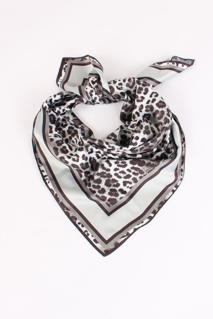 Foulard Maculato Grigio Ferro-2