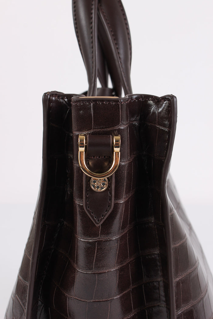 Blake Shopping Verticale Cocco Moro-7