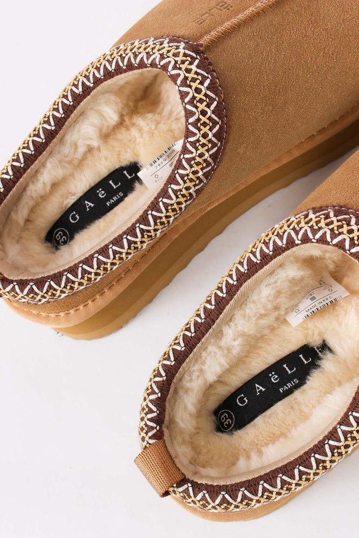 Eskimo Boots Banda Macrame Cammello-7