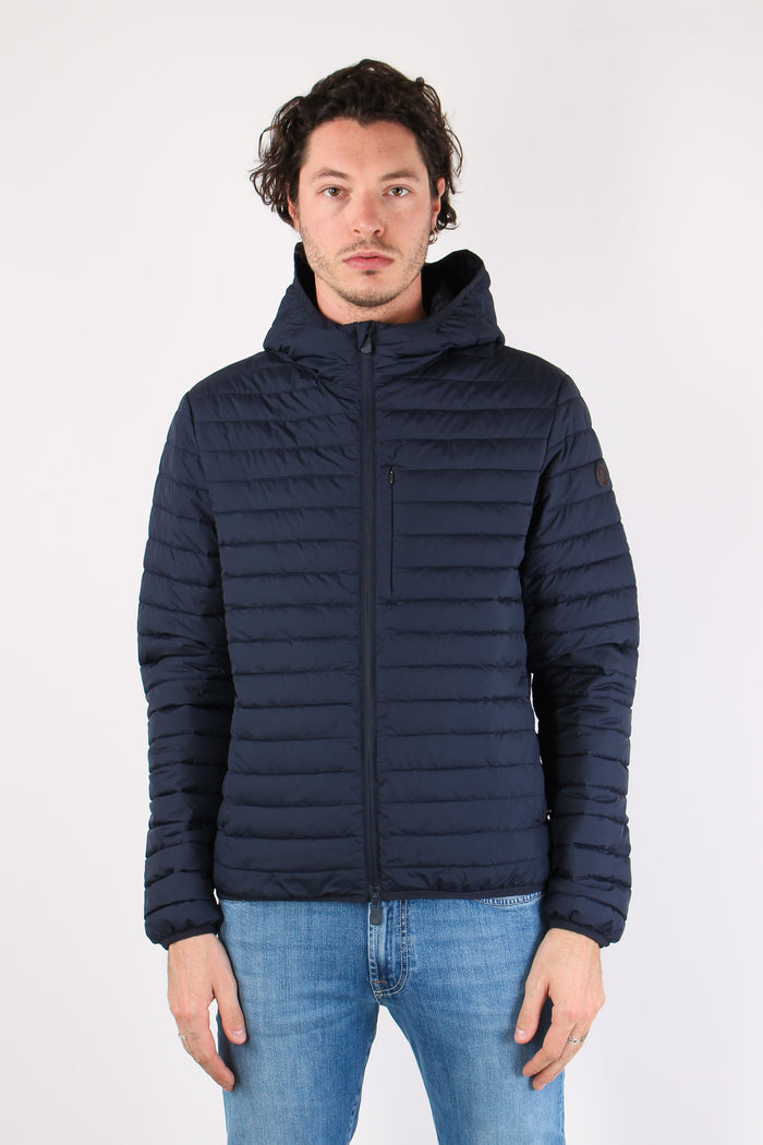 Cael Giubbotto Cappuccio Navy Blue-5
