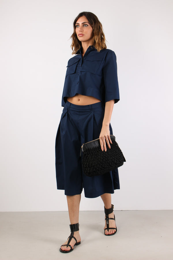 Pantagonna Cotone Navy Blue