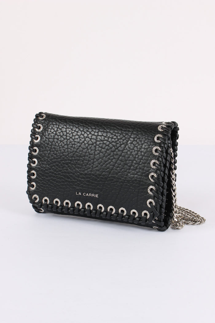 Tracollina Occhielli Strass Black-5