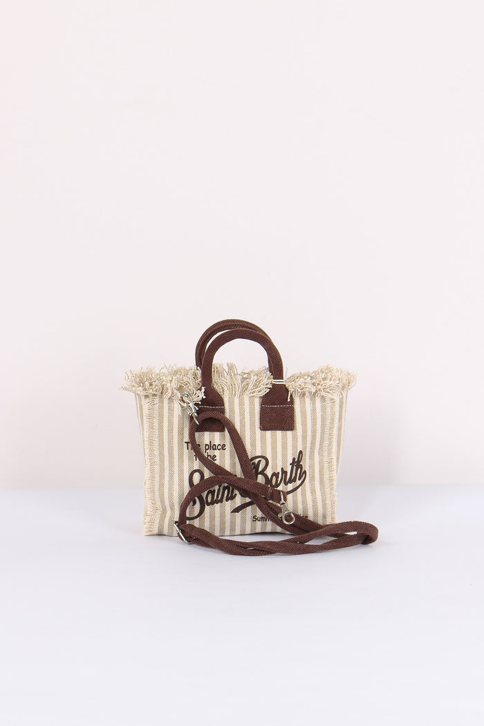 Vanity Mini Righe Beige/moro-3