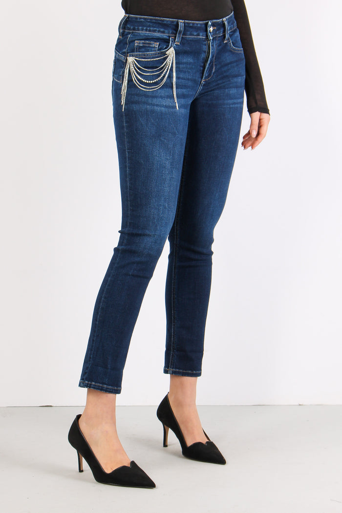 Denim Monroe Spilla Tasca Denim Medio-7