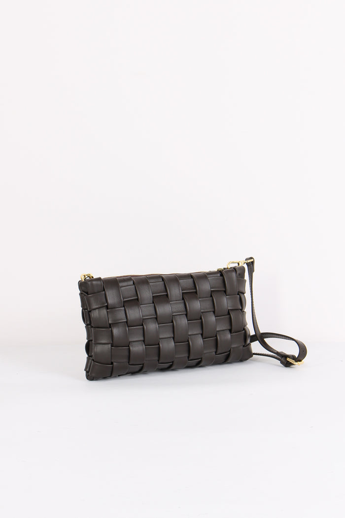 Pochette Intreccio Vera Pelle Moro-5