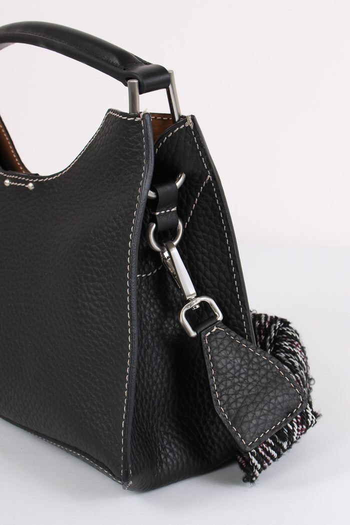 Aurora Shopping Trapezio Small Nero/castoro-5