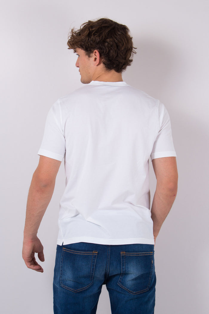 T-shirt Manica Corta Jersey Bianco-2