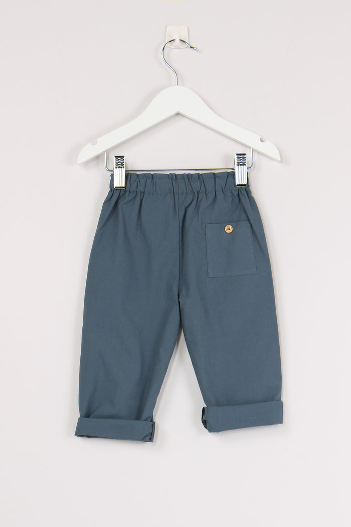 Pantalone Cotone Petroleum-2