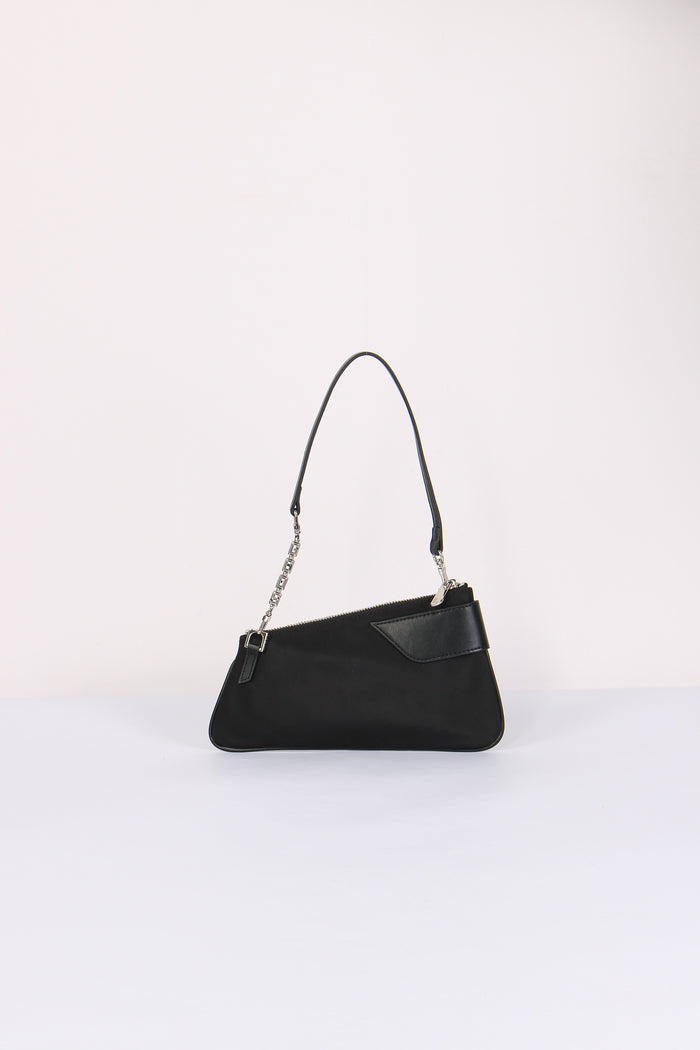 Pochette Nylon Logo Black-3