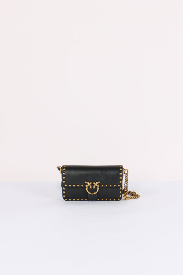 Tracollina Love One Mini Slouchy Nero/antique Gold
