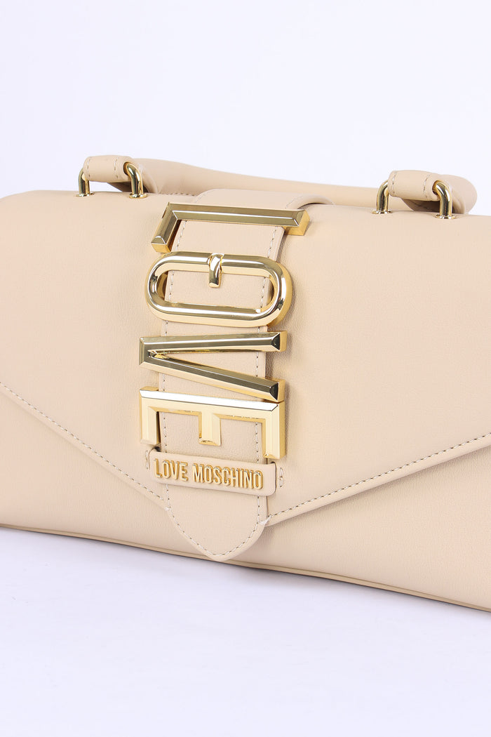 Pochette 1 Manico Maxi Logo Burro-4