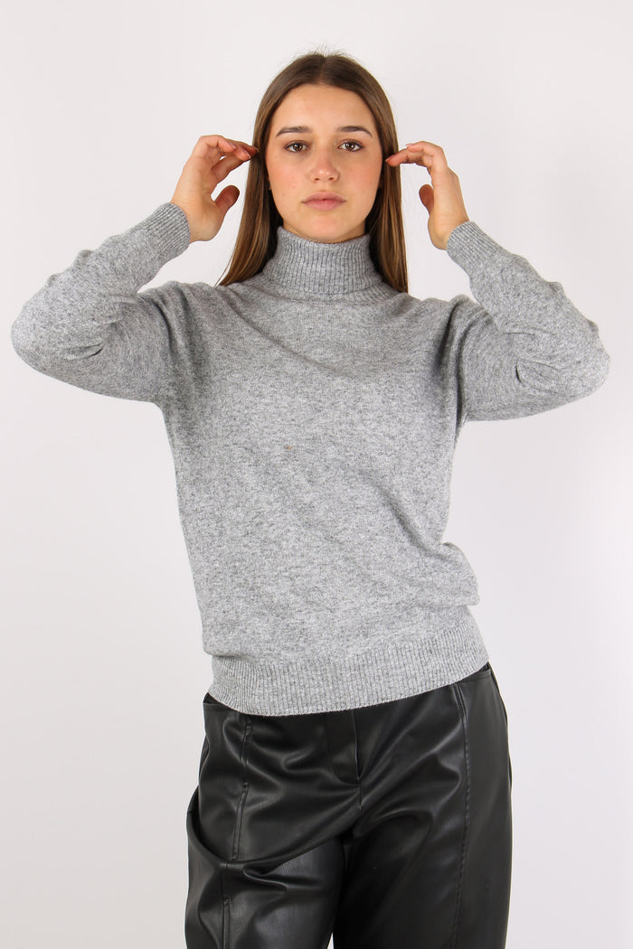 Dolcevita Misto Cachemere Grigio Melange-2