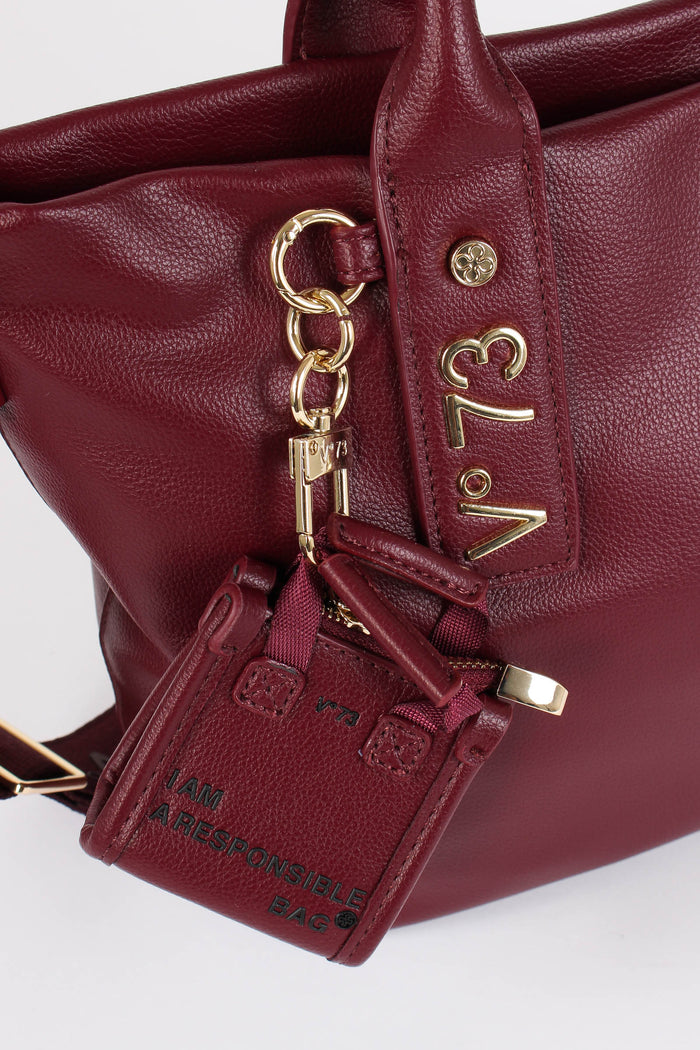 Matilda Mini  Shopping Charm B Bordeaux-4
