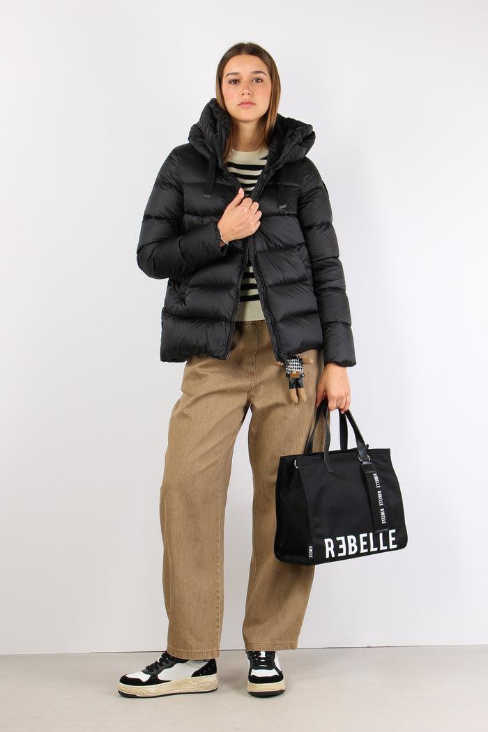 Piumino Nylon Cangiante Black-7