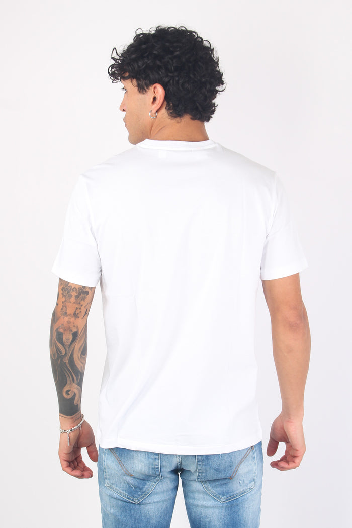 T-shirt Underwear Scritta White-3