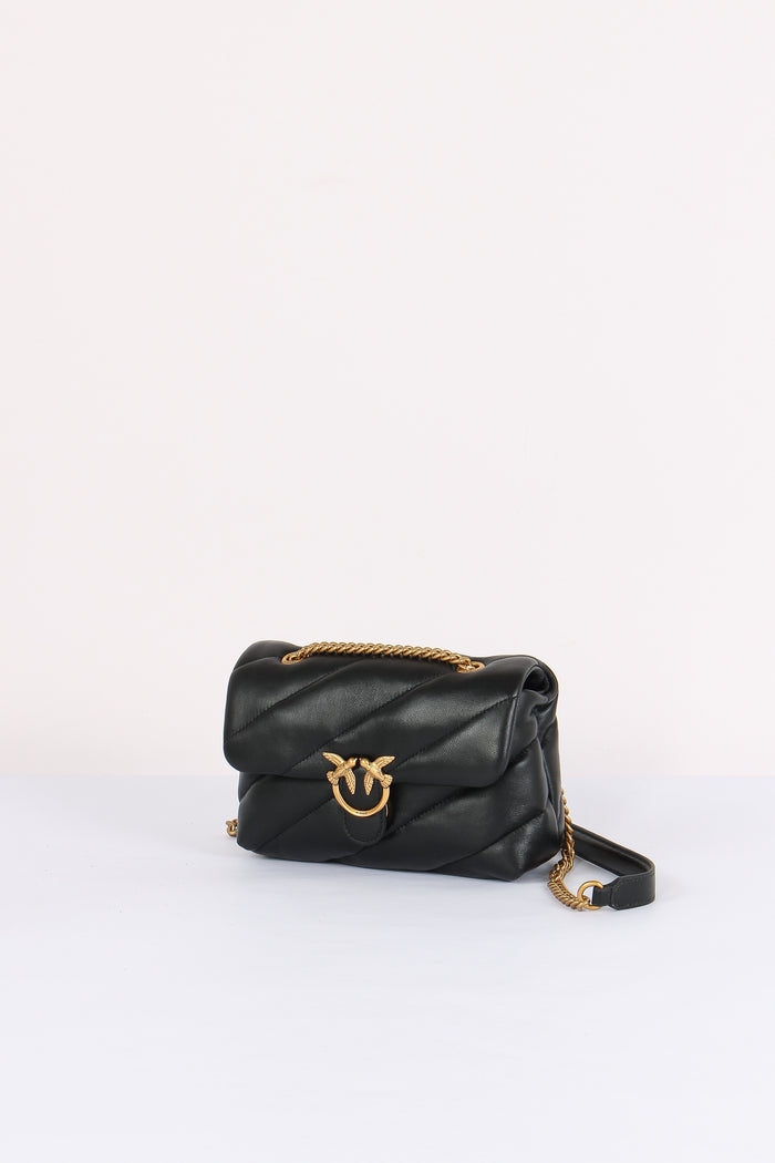 Tracollina Love Puff Mini Small Nero/antique Gold-2