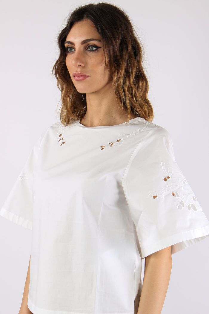 Targa T-shirt Scatoletta Bianco-6