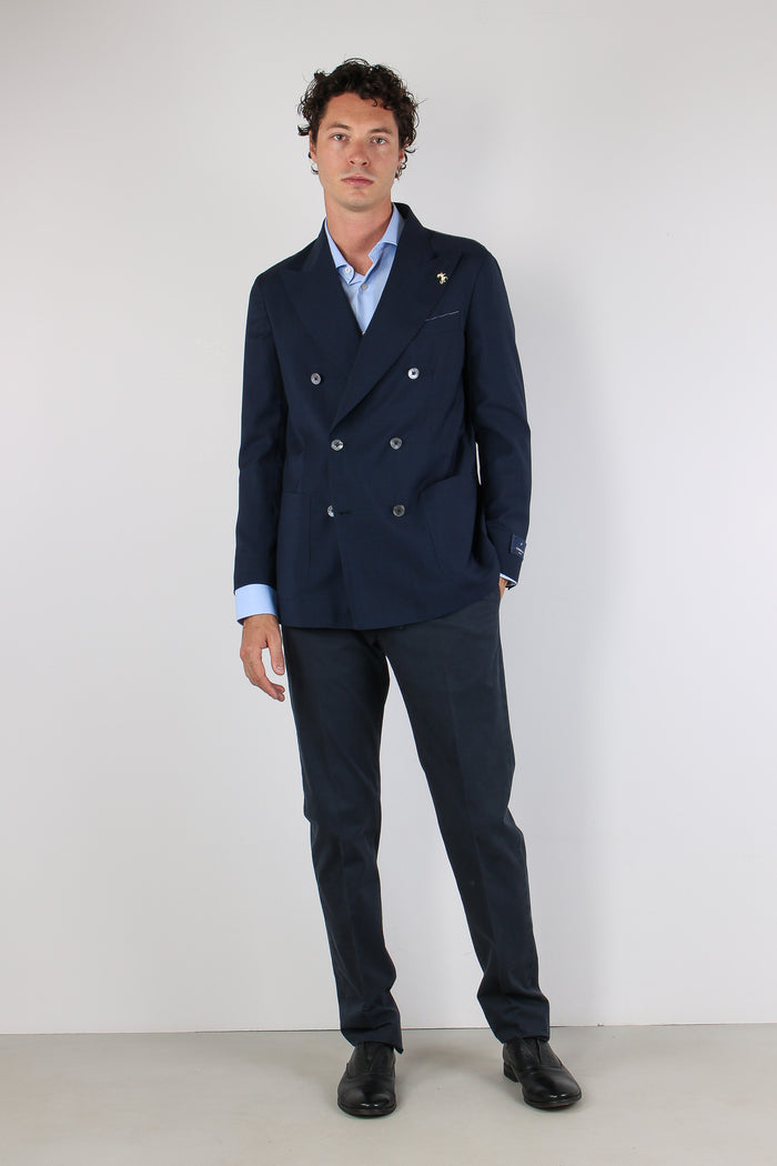 Giacca Galles Doppiopetto Tasc Blue Navy