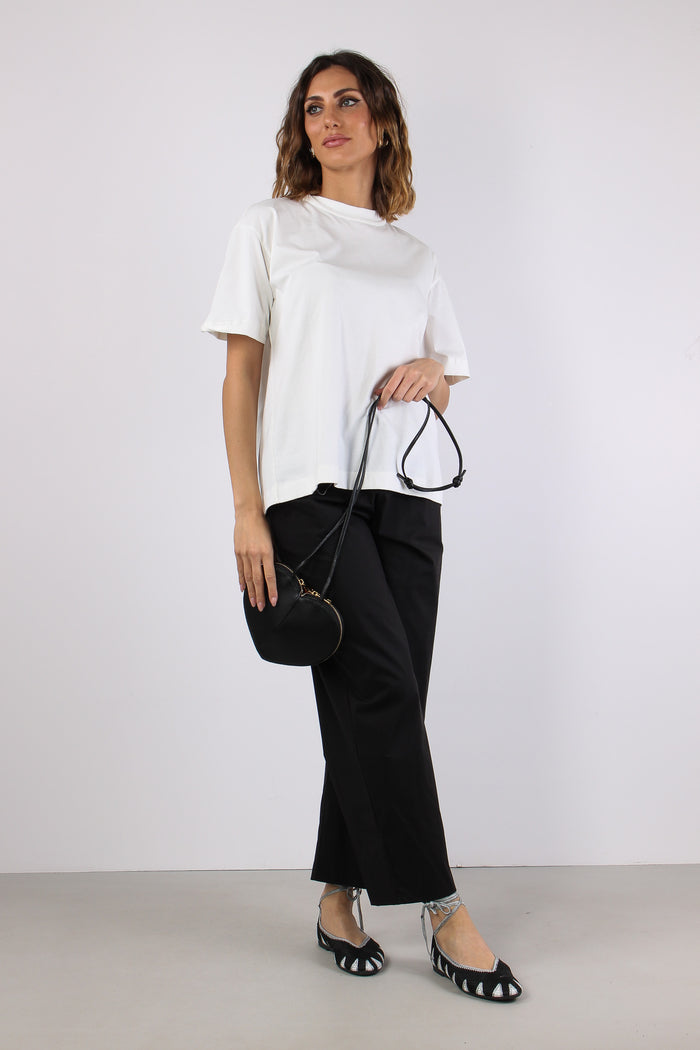 T-shirt Fiocco Pizzo Bianco-7