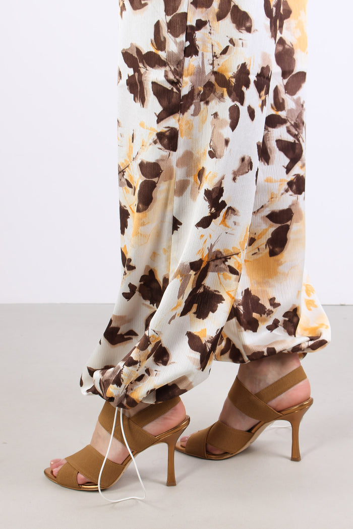 Pantalone Fantaia Coulisse Brown Shades-6