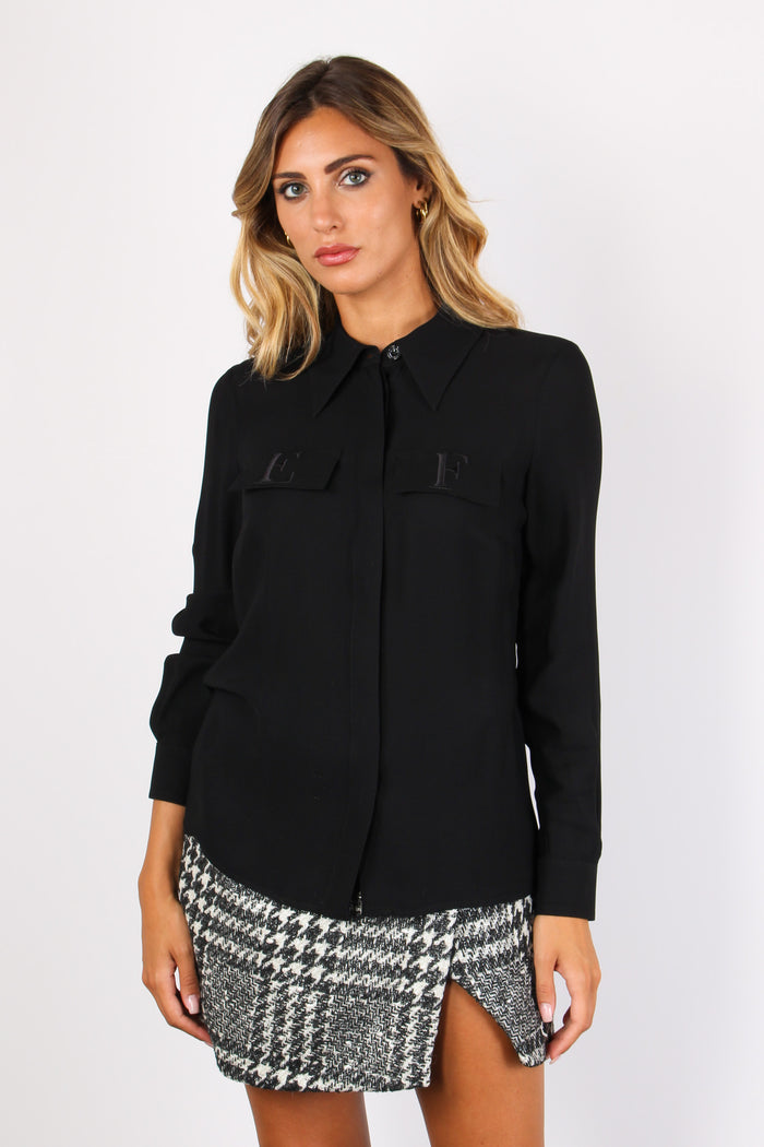 Camicia Taschino Ef Nero-2