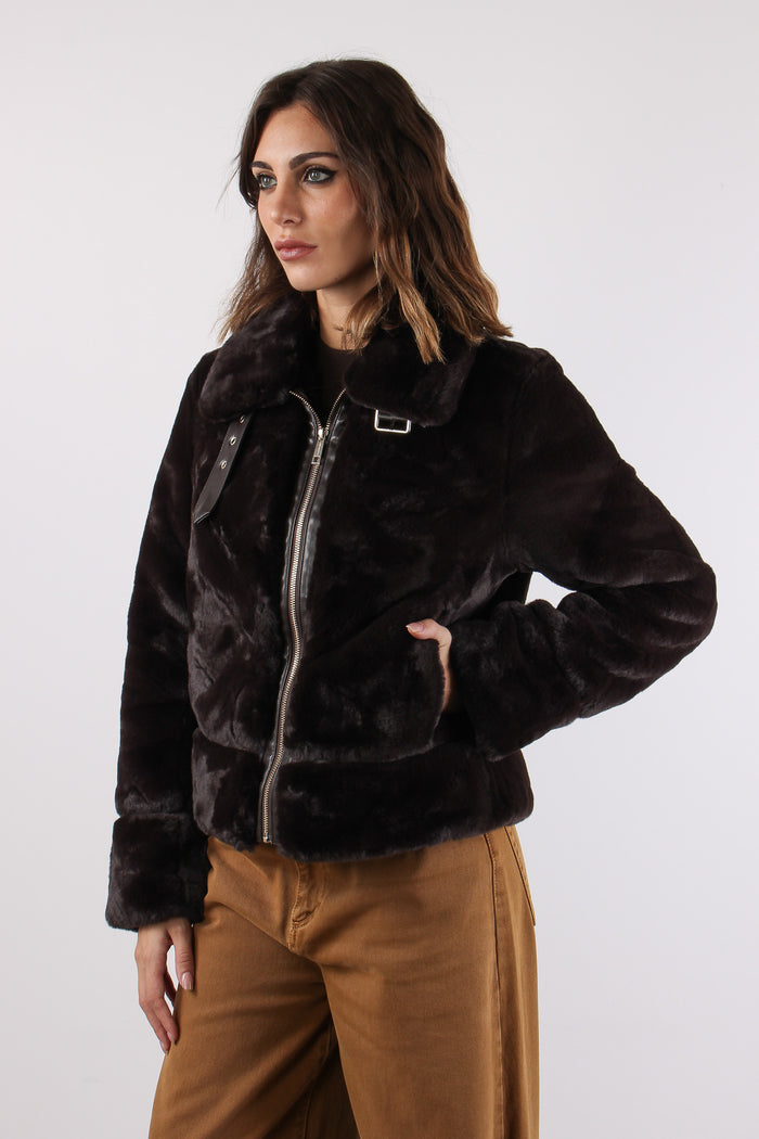 Bomber Profilo Ecopelle Peated-3