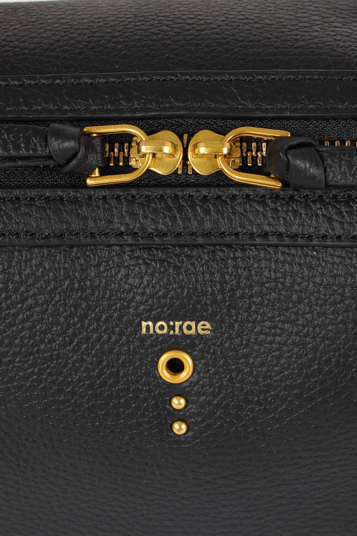 Trapezio Pelle Martellata Black-7