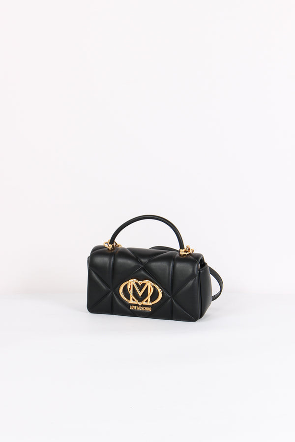 Tracolla 1 Manico Matelasse Nero-2