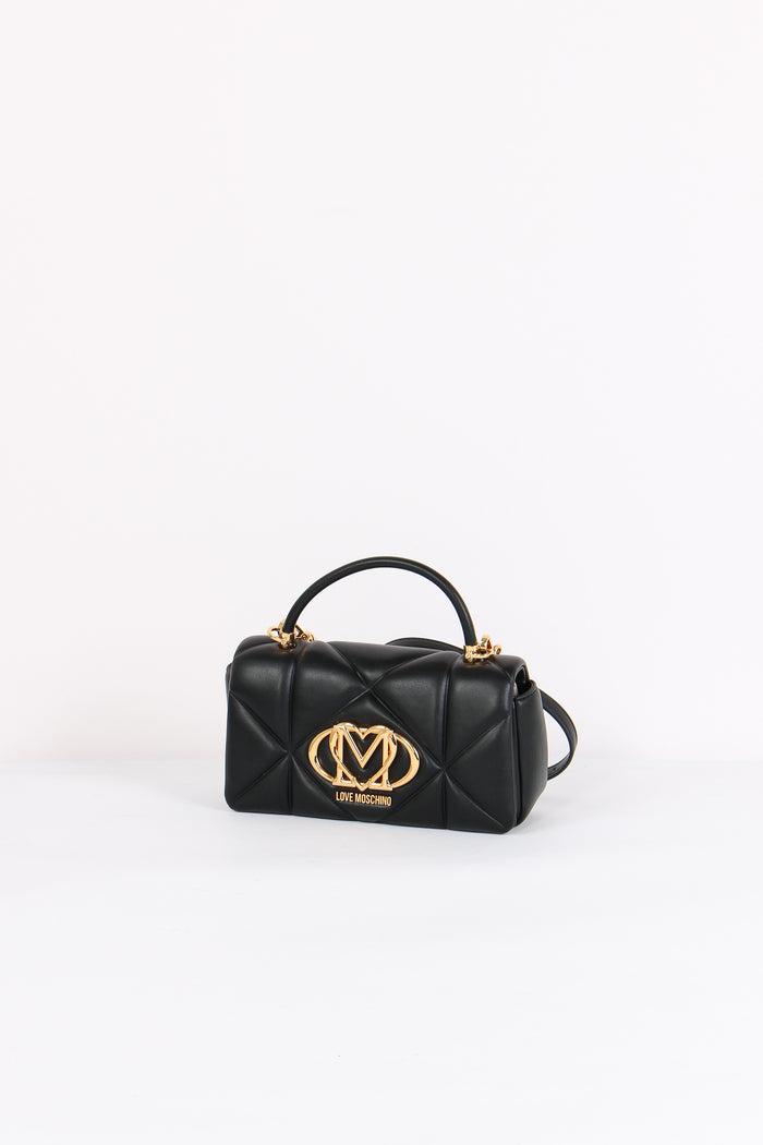 Tracolla 1 Manico Matelasse Nero-2