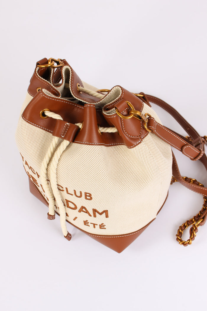 Sechiello Canvas Scritta Canvas Brown-6