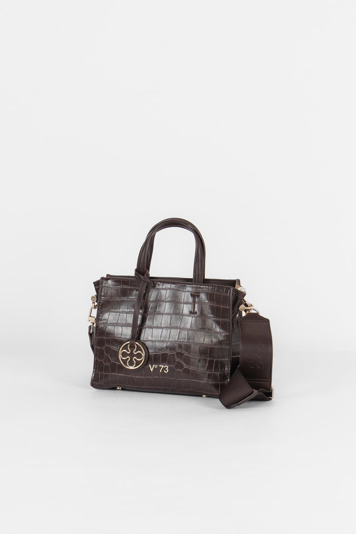 Blake Mini  Shopping Cocco Moro-2