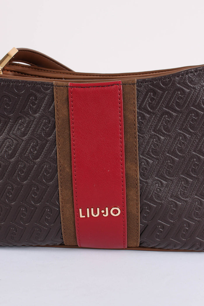 Tracolla 3 Scomparti Deep Brown-4