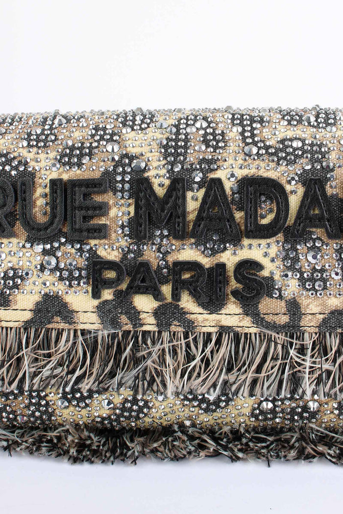 Tracolla Strass Leopard-6