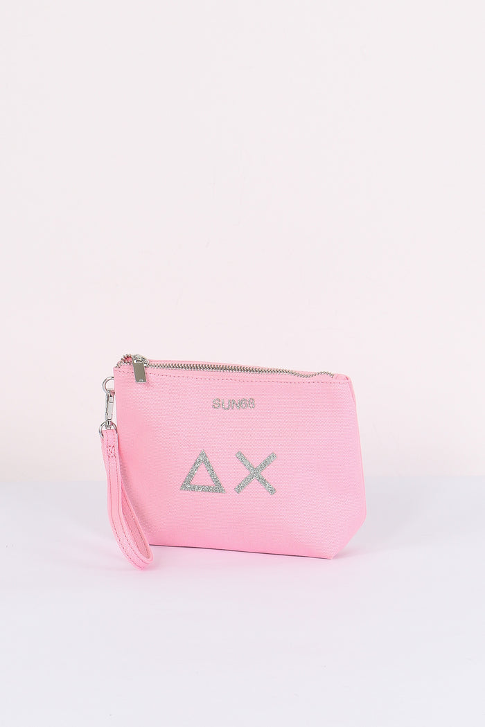 Mini Pochette Canvas Fuxia-2