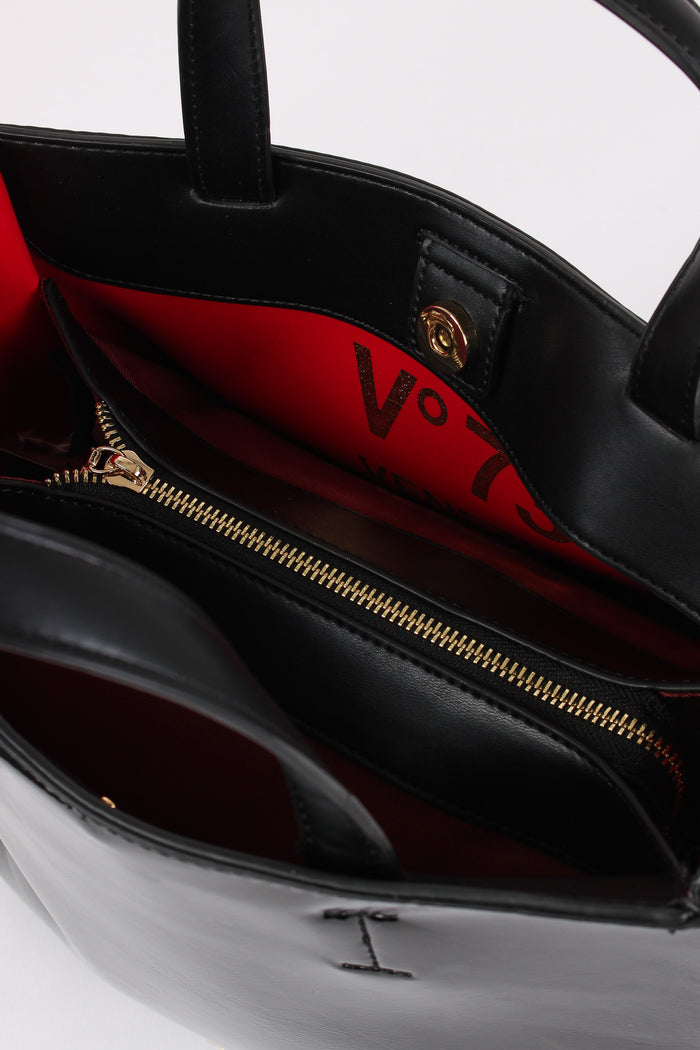 Blake Shopping Vernice Verticale Nero-5