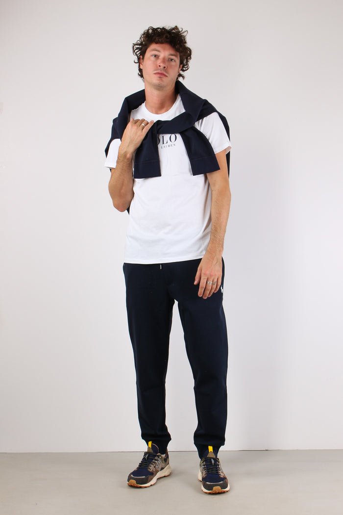 T-shirtunderwear Maxi Scritta White-5