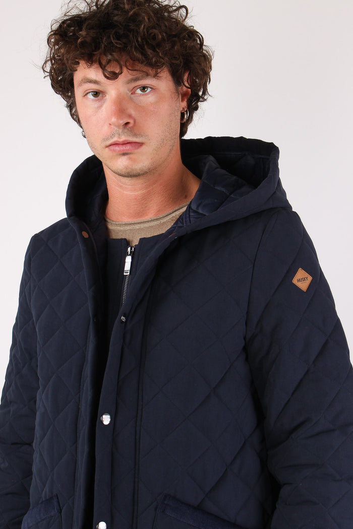 Charles Bomber Trapuntato Capp Blu-8