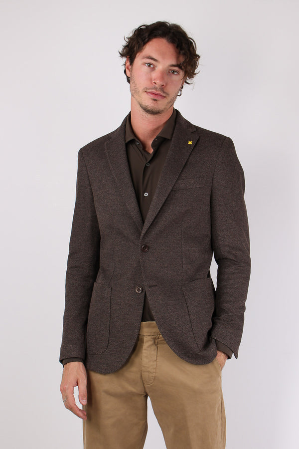 Giacca Tramata Moro-2