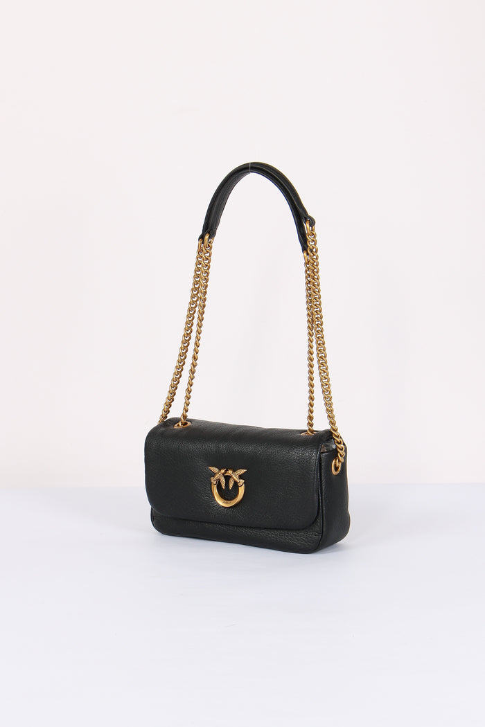 Tracollina Click Soft Mini Nero/antique Gold-2