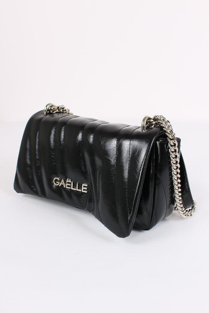 Tracolla Maxi Matelasse Vintag Nero-6