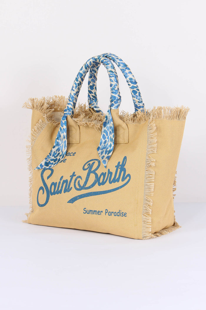 Vanity Foulard Beige/blu-5
