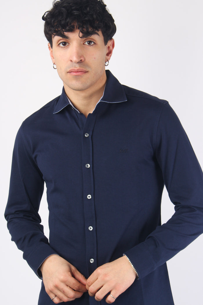 Camicia Jersey Oxford Biro-5