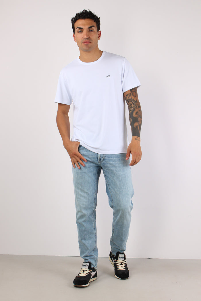T-shirt Piquet Tecnica Bianco-5