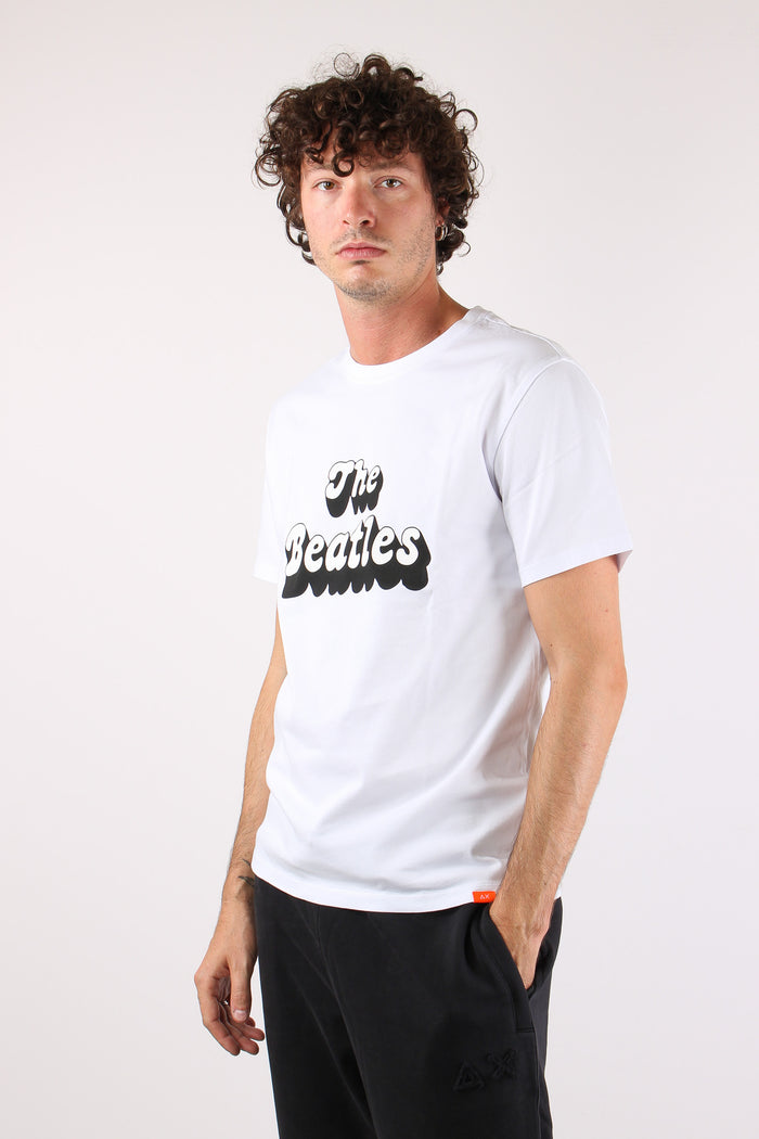 T-shirt Jersey Beatles Bianco-3