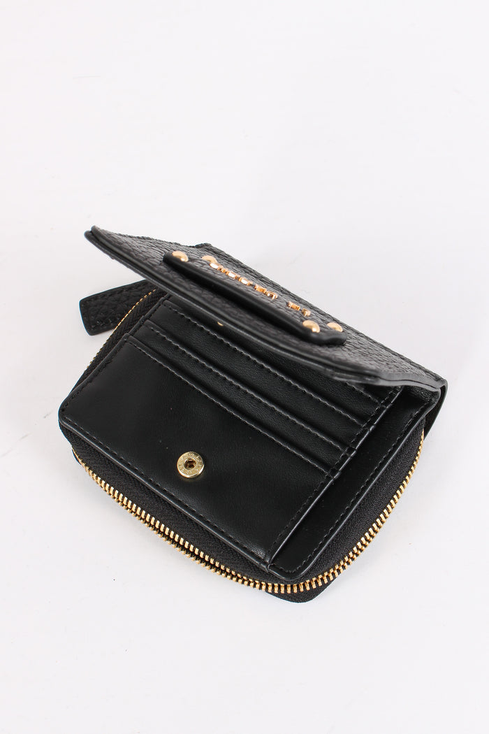 Portafoglio Piccolo Zip Black-6
