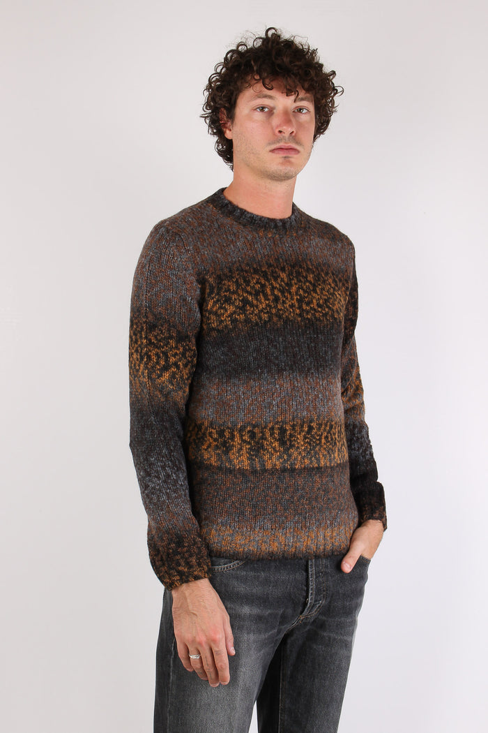 Maglia Misto Lana Alpaca Camel-6