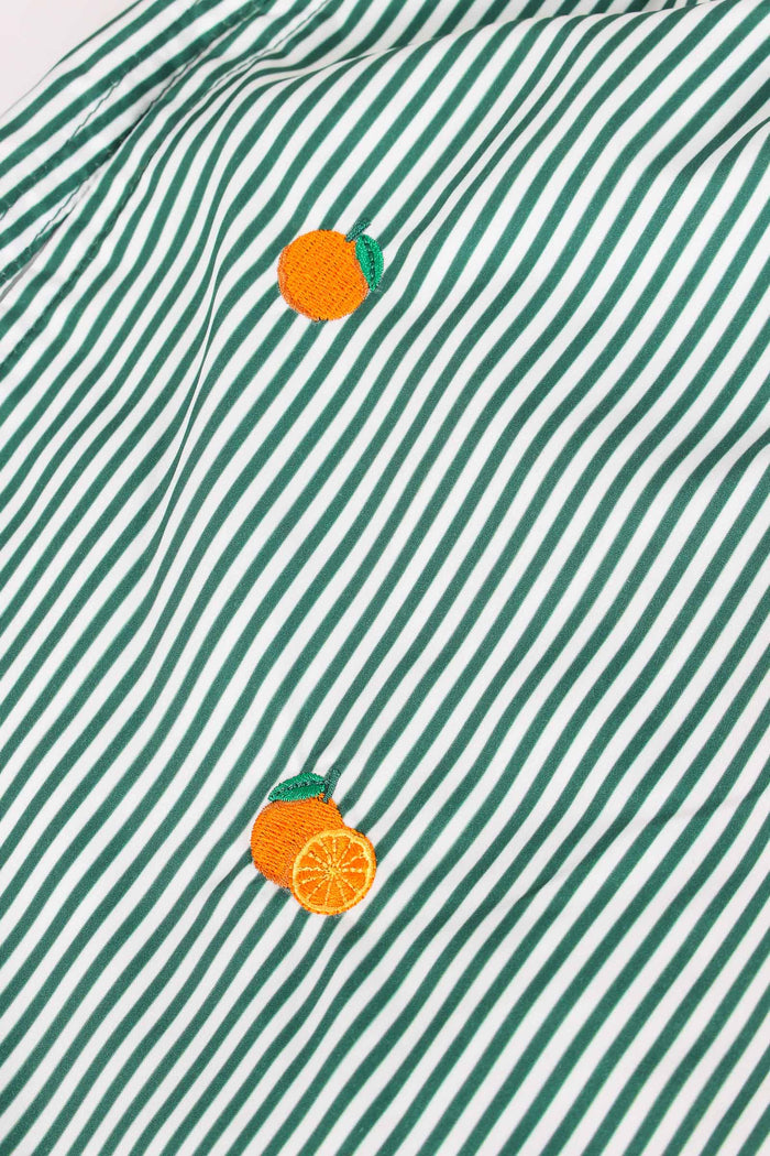 Costume Pantalone Ricami Verde-4