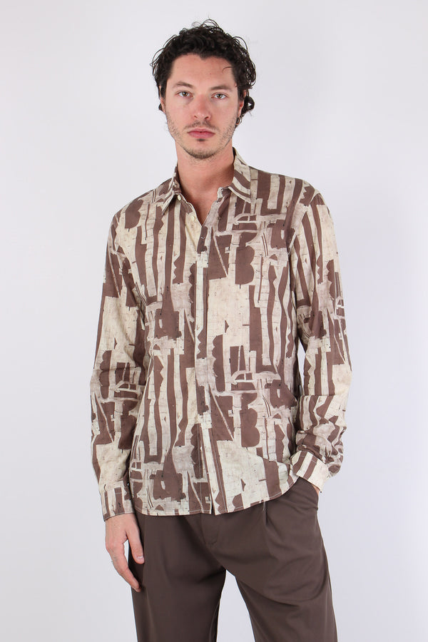 Foto Camicia Fantasia Moro