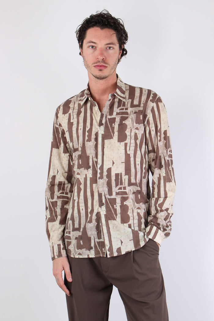 Foto Camicia Fantasia Moro