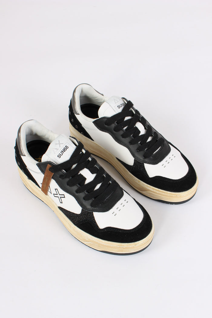 Sneaker Basket Love Lady Nero-3